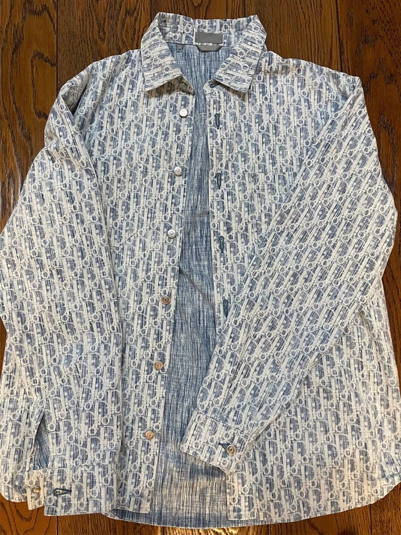 Dior Washed Button Up Shirt